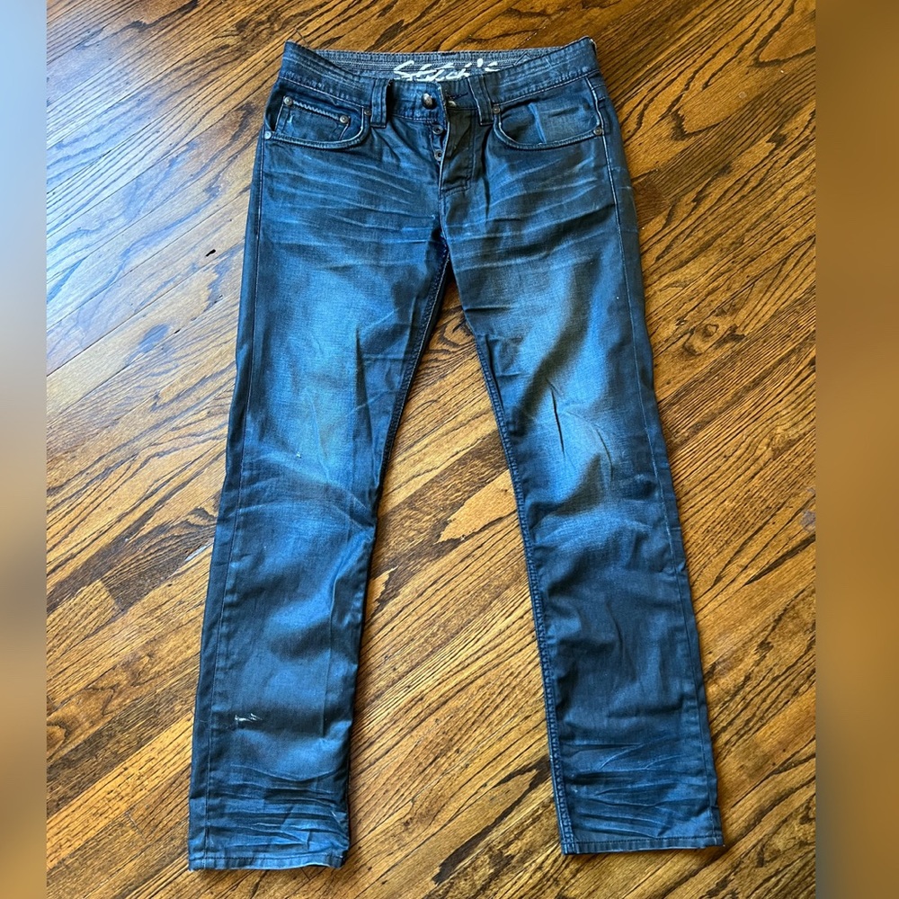 Stitch’s Jeans Mens 5-pocket Button Fly